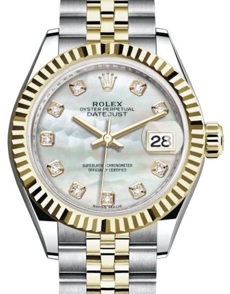 mother of pearl dial rolex|Rolex 28mm lady datejust.